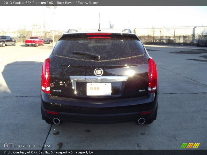 Black Raven / Ebony/Ebony 2013 Cadillac SRX Premium FWD