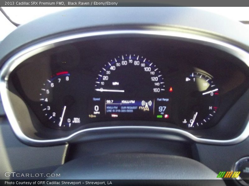Black Raven / Ebony/Ebony 2013 Cadillac SRX Premium FWD