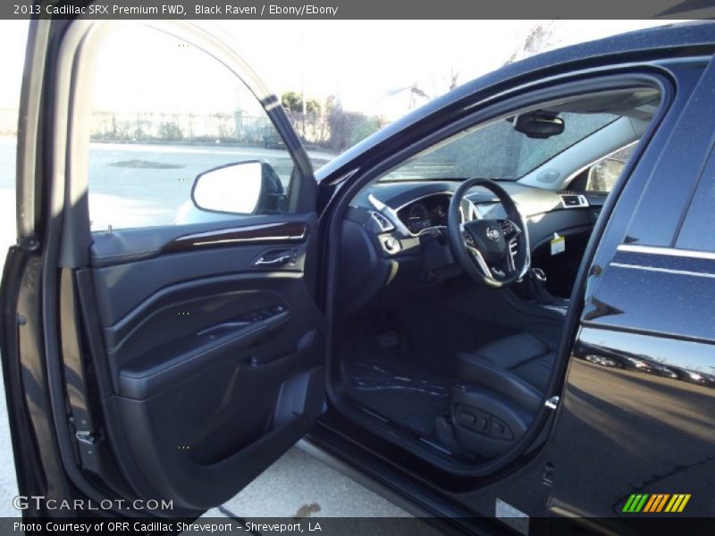 Black Raven / Ebony/Ebony 2013 Cadillac SRX Premium FWD