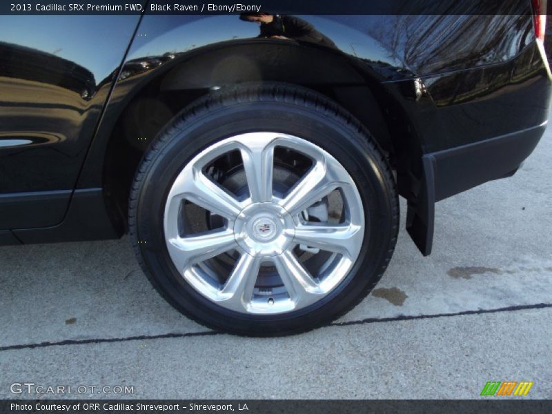 Black Raven / Ebony/Ebony 2013 Cadillac SRX Premium FWD