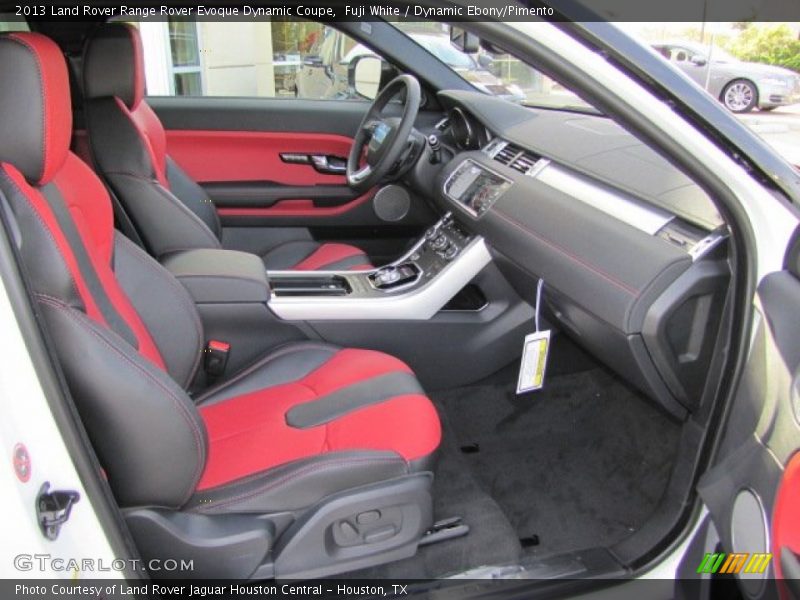  2013 Range Rover Evoque Dynamic Coupe Dynamic Ebony/Pimento Interior