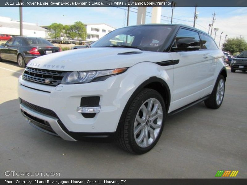 Front 3/4 View of 2013 Range Rover Evoque Dynamic Coupe