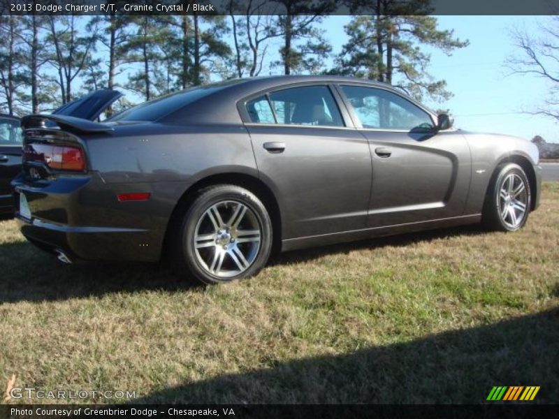 Granite Crystal / Black 2013 Dodge Charger R/T