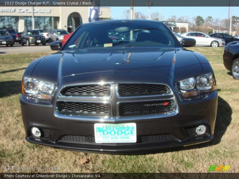Granite Crystal / Black 2013 Dodge Charger R/T