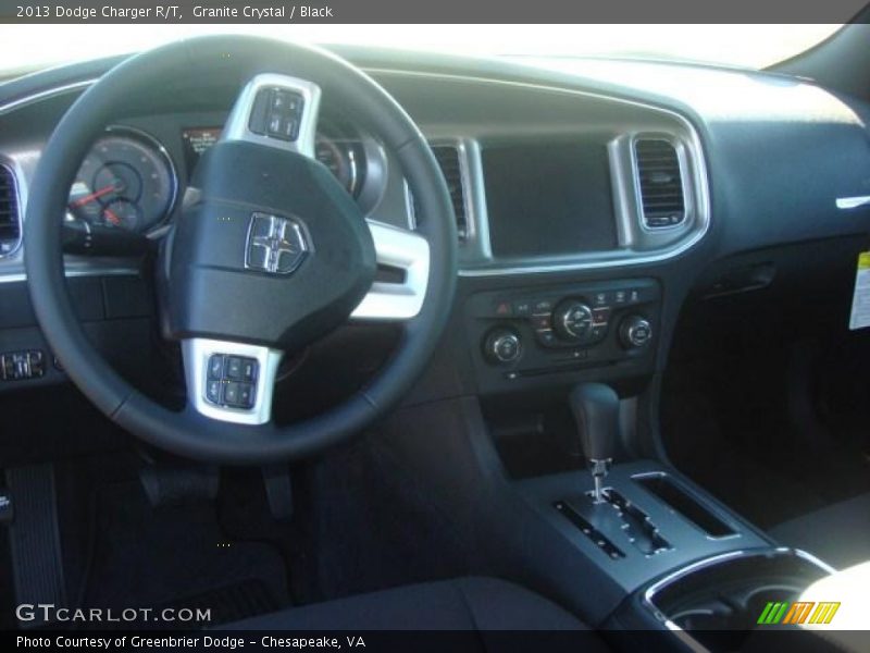Granite Crystal / Black 2013 Dodge Charger R/T