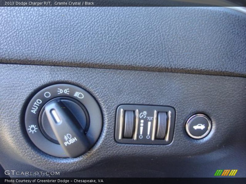 Granite Crystal / Black 2013 Dodge Charger R/T
