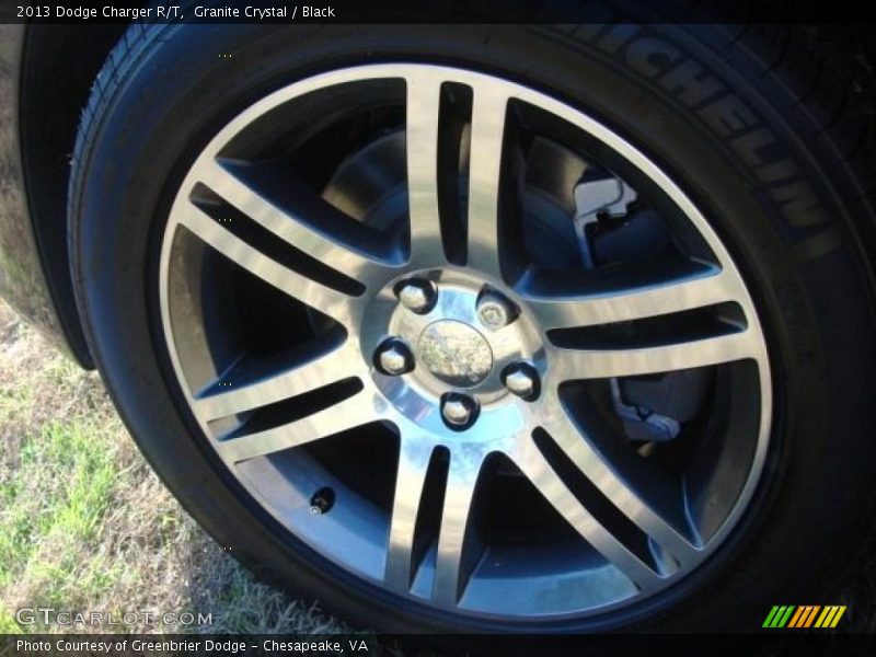 Granite Crystal / Black 2013 Dodge Charger R/T