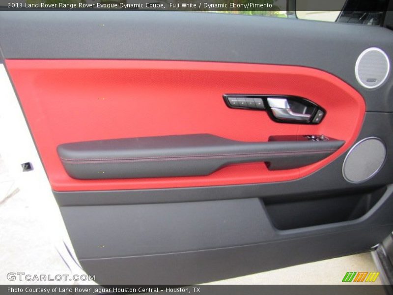 Door Panel of 2013 Range Rover Evoque Dynamic Coupe