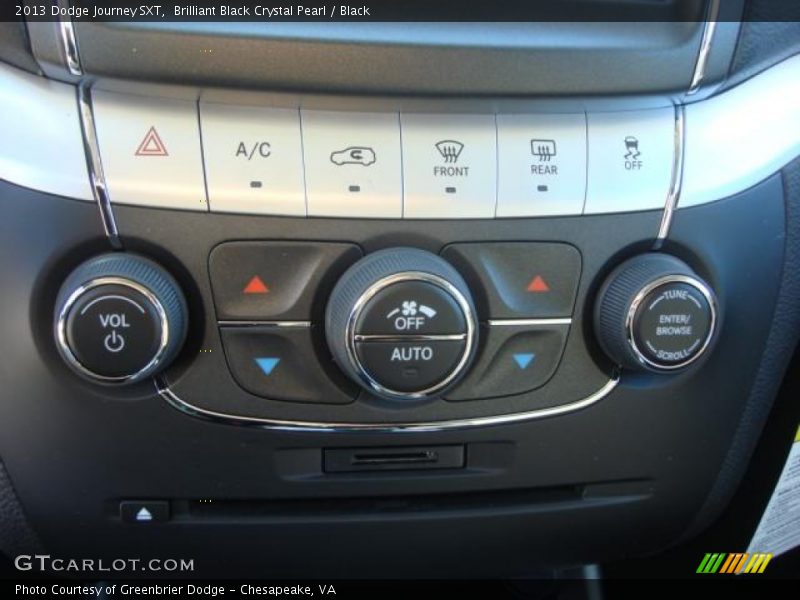 Brilliant Black Crystal Pearl / Black 2013 Dodge Journey SXT