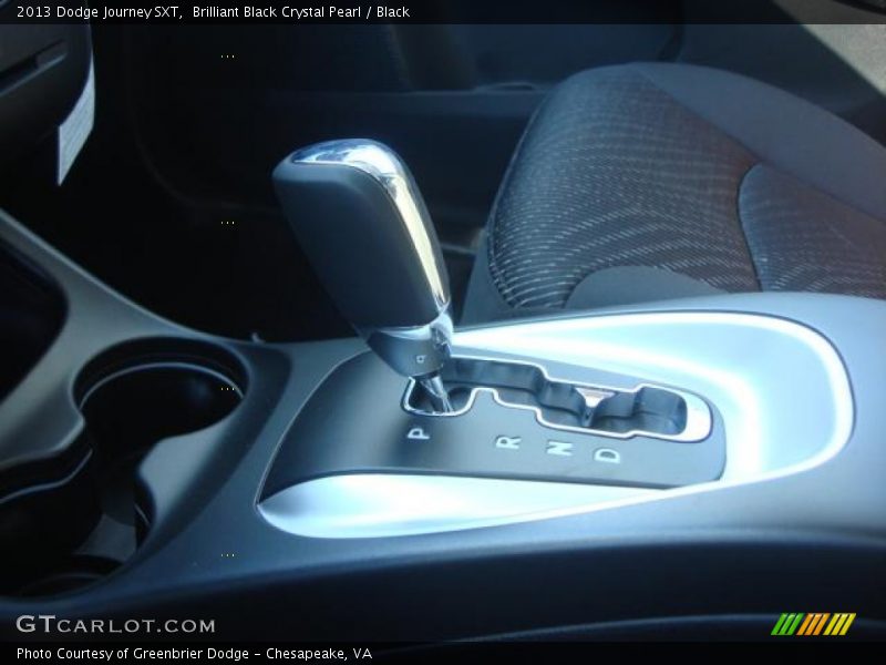 Brilliant Black Crystal Pearl / Black 2013 Dodge Journey SXT