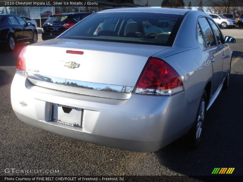 Silver Ice Metallic / Ebony 2010 Chevrolet Impala LS