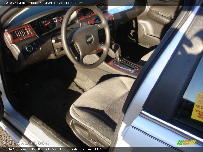 Silver Ice Metallic / Ebony 2010 Chevrolet Impala LS