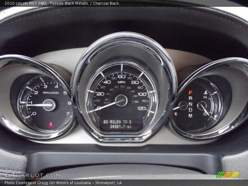 Tuxedo Black Metallic / Charcoal Black 2010 Lincoln MKT FWD