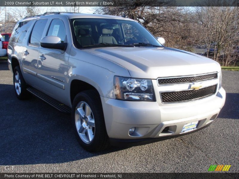 Silver Birch Metallic / Ebony 2009 Chevrolet Suburban LT 4x4