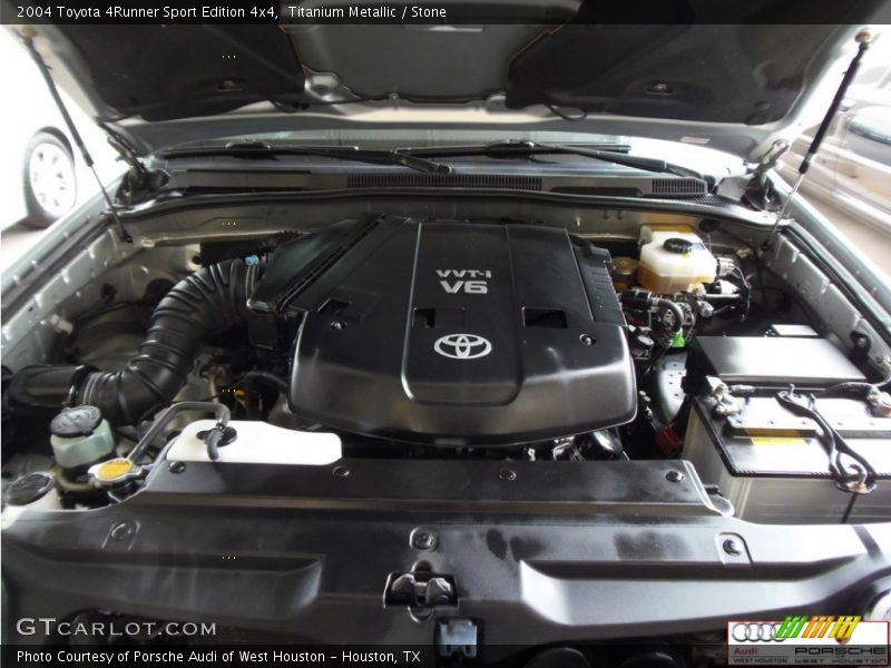 Titanium Metallic / Stone 2004 Toyota 4Runner Sport Edition 4x4