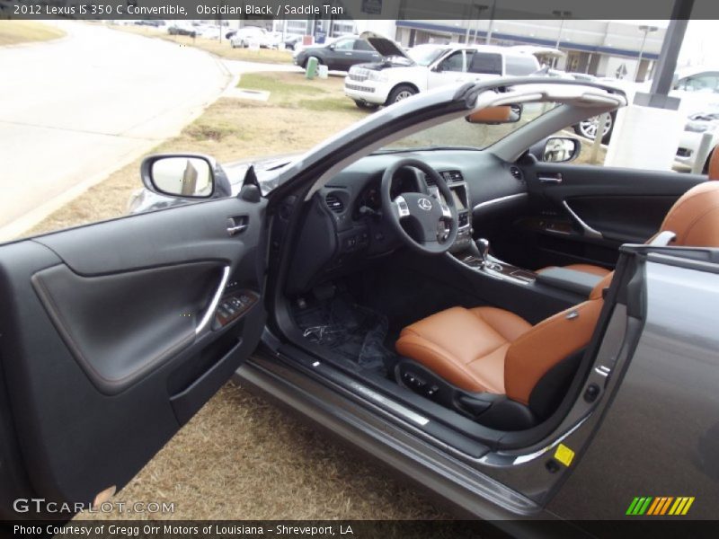  2012 IS 350 C Convertible Saddle Tan Interior