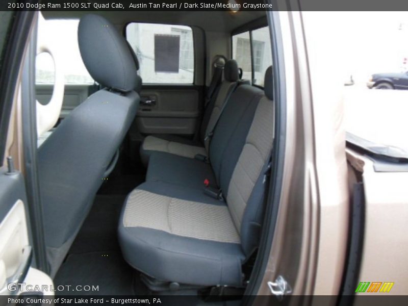 Austin Tan Pearl / Dark Slate/Medium Graystone 2010 Dodge Ram 1500 SLT Quad Cab