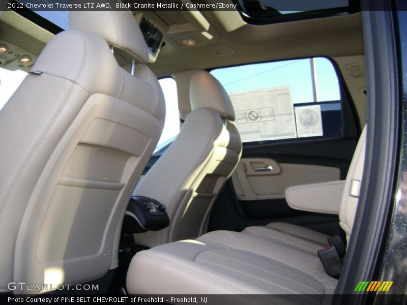 Black Granite Metallic / Cashmere/Ebony 2012 Chevrolet Traverse LTZ AWD