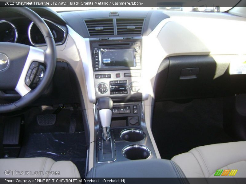 Black Granite Metallic / Cashmere/Ebony 2012 Chevrolet Traverse LTZ AWD