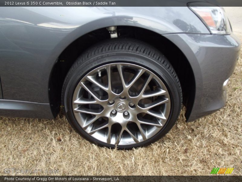  2012 IS 350 C Convertible Wheel