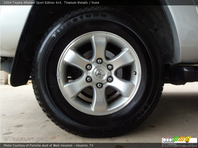 Titanium Metallic / Stone 2004 Toyota 4Runner Sport Edition 4x4