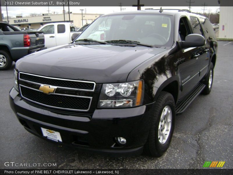 Black / Ebony 2012 Chevrolet Suburban LT