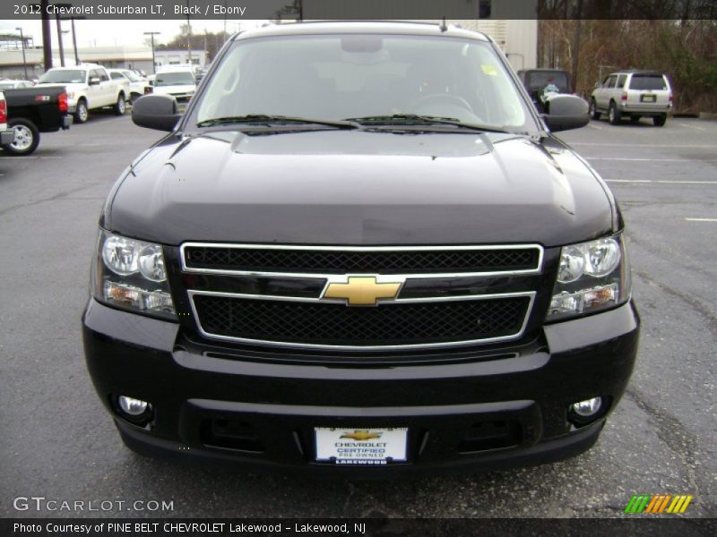 Black / Ebony 2012 Chevrolet Suburban LT