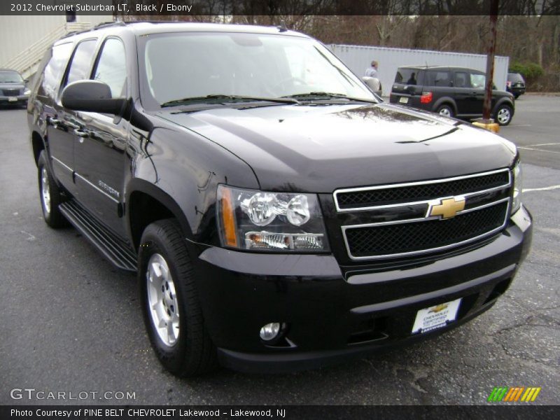 Black / Ebony 2012 Chevrolet Suburban LT
