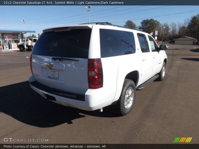 Summit White / Light Cashmere/Dark Cashmere 2013 Chevrolet Suburban LT 4x4