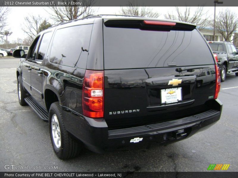 Black / Ebony 2012 Chevrolet Suburban LT