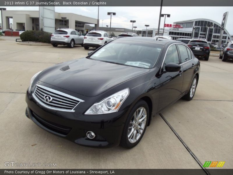 Black Obsidian / Graphite 2013 Infiniti G 37 Journey Sedan