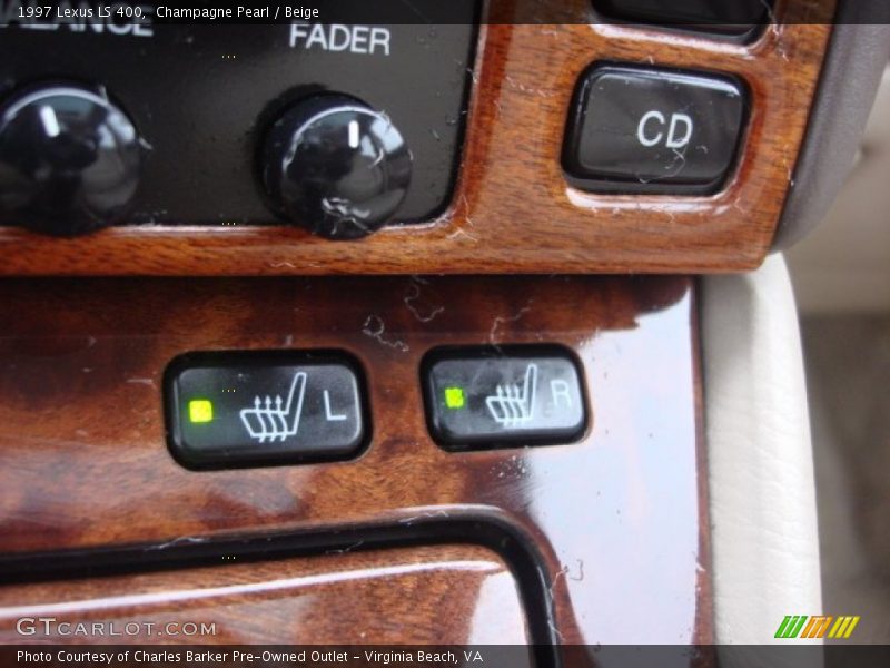 Champagne Pearl / Beige 1997 Lexus LS 400