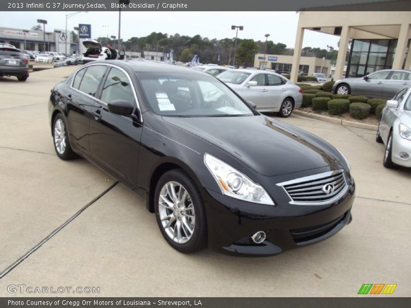 Black Obsidian / Graphite 2013 Infiniti G 37 Journey Sedan