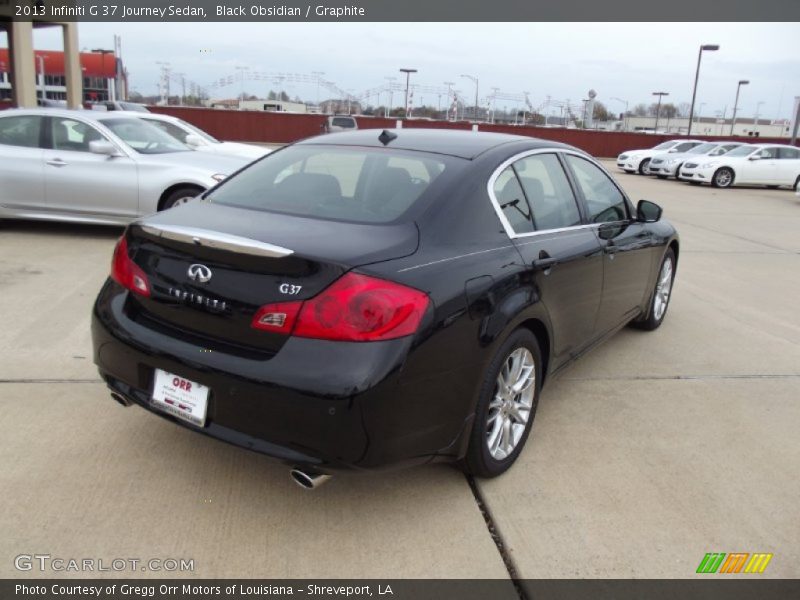 Black Obsidian / Graphite 2013 Infiniti G 37 Journey Sedan