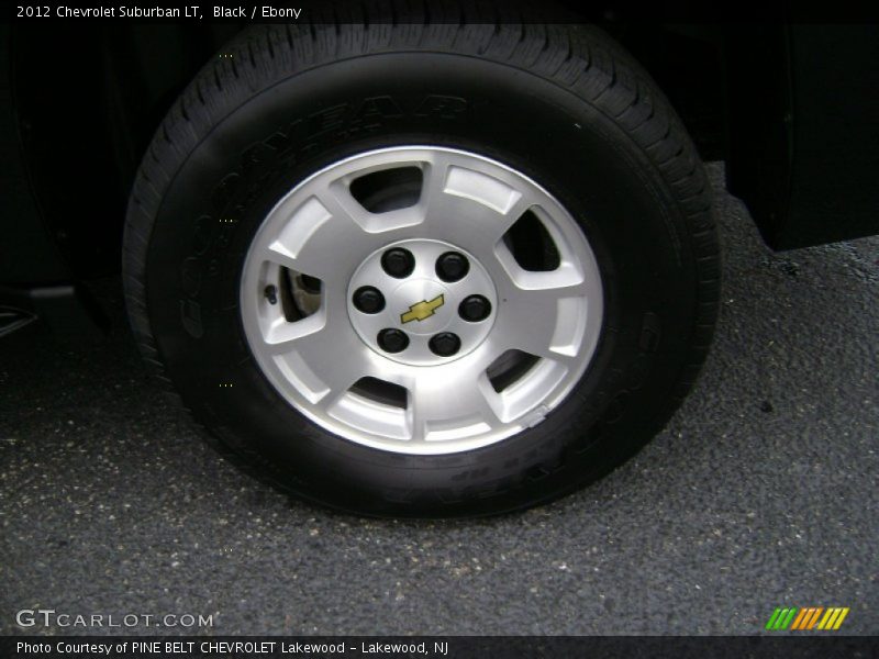 Black / Ebony 2012 Chevrolet Suburban LT