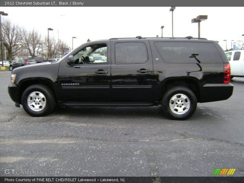 Black / Ebony 2012 Chevrolet Suburban LT