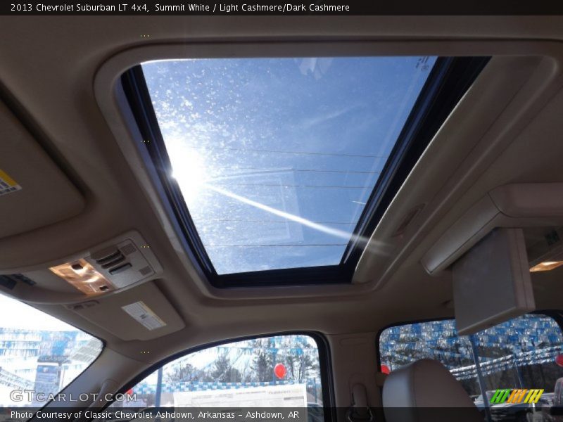 Summit White / Light Cashmere/Dark Cashmere 2013 Chevrolet Suburban LT 4x4