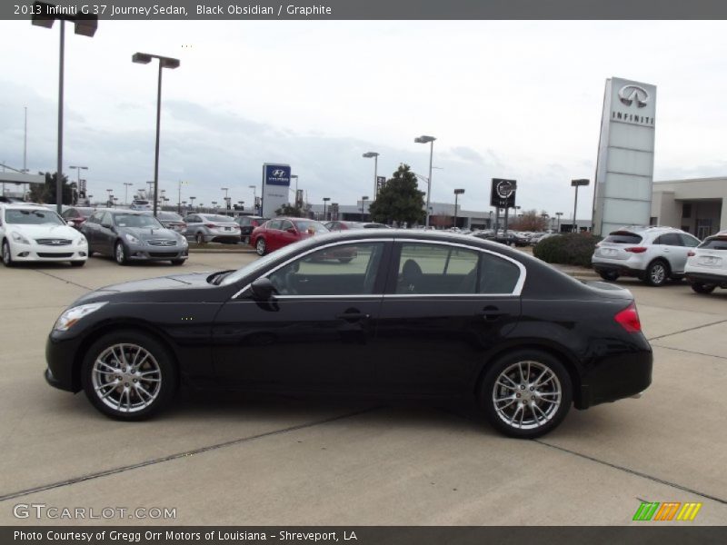 Black Obsidian / Graphite 2013 Infiniti G 37 Journey Sedan
