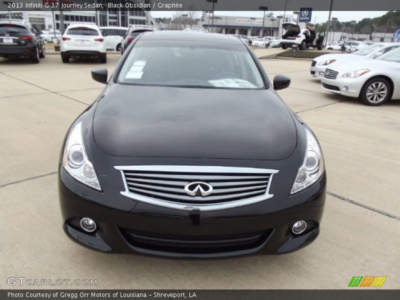 Black Obsidian / Graphite 2013 Infiniti G 37 Journey Sedan