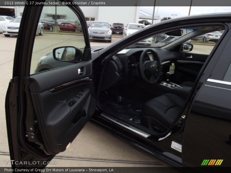Black Obsidian / Graphite 2013 Infiniti G 37 Journey Sedan