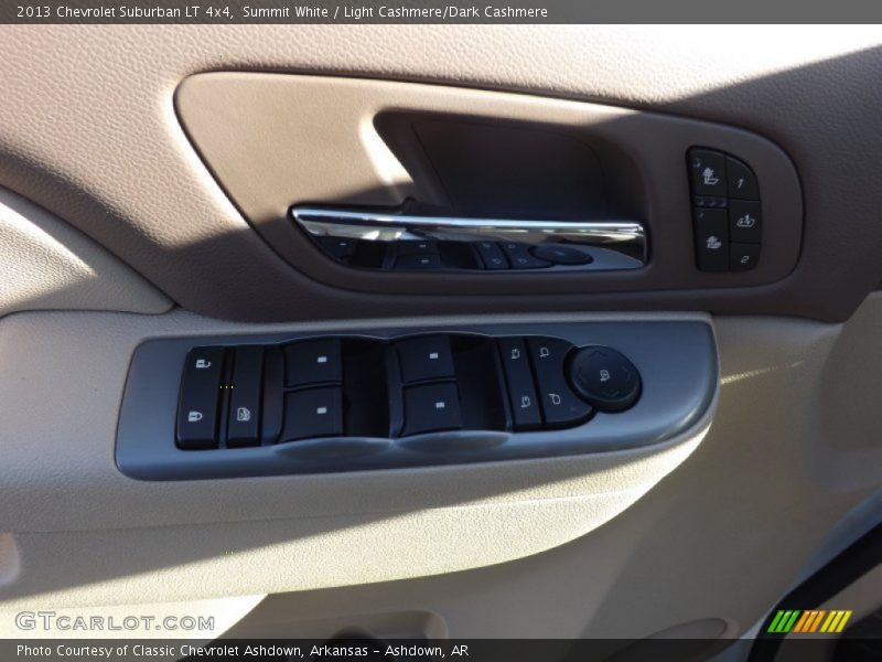 Summit White / Light Cashmere/Dark Cashmere 2013 Chevrolet Suburban LT 4x4