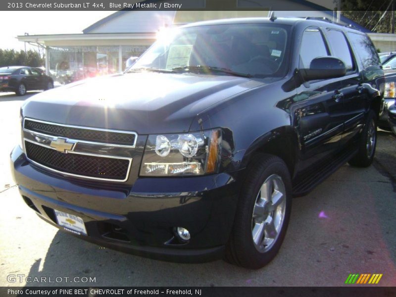 Blue Ray Metallic / Ebony 2013 Chevrolet Suburban LT 4x4