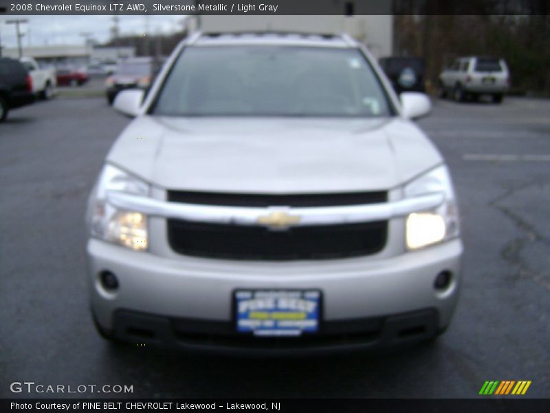 Silverstone Metallic / Light Gray 2008 Chevrolet Equinox LTZ AWD