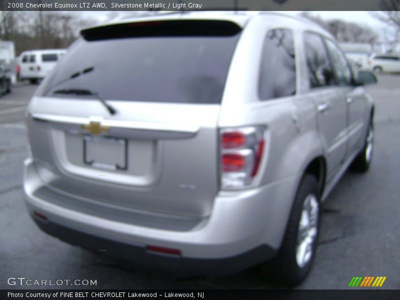 Silverstone Metallic / Light Gray 2008 Chevrolet Equinox LTZ AWD