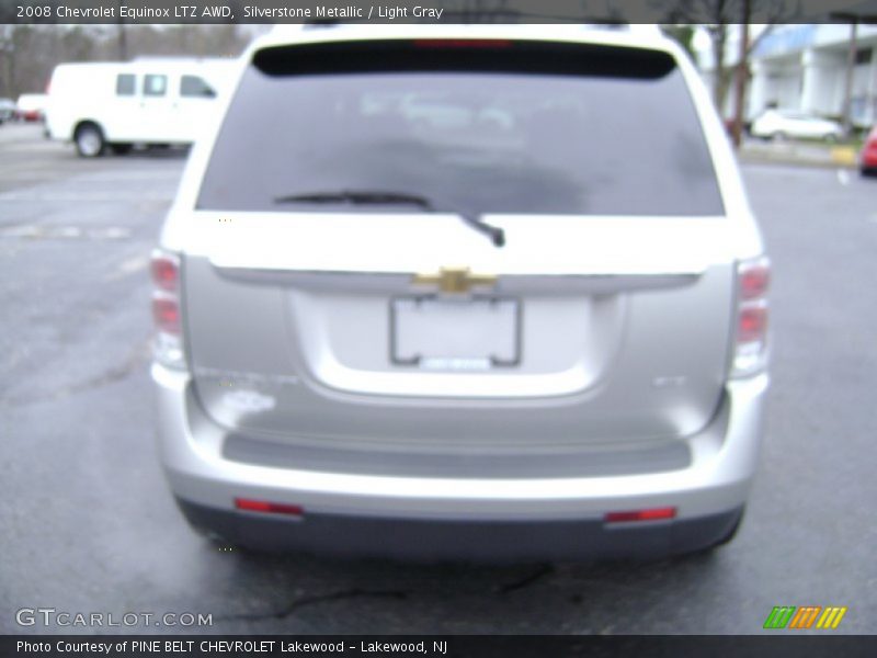 Silverstone Metallic / Light Gray 2008 Chevrolet Equinox LTZ AWD