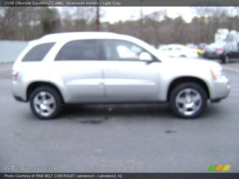 Silverstone Metallic / Light Gray 2008 Chevrolet Equinox LTZ AWD