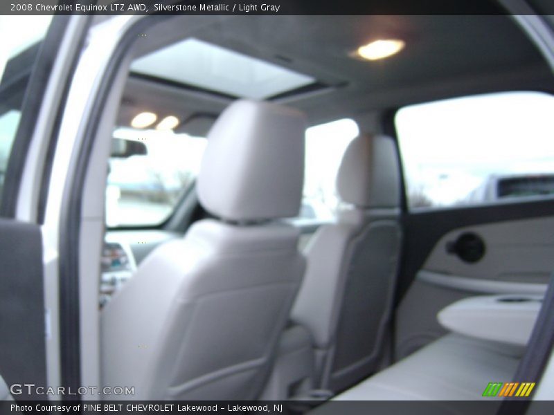 Silverstone Metallic / Light Gray 2008 Chevrolet Equinox LTZ AWD