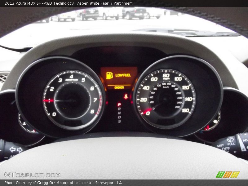 Aspen White Pearl / Parchment 2013 Acura MDX SH-AWD Technology