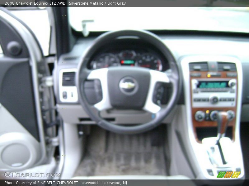 Silverstone Metallic / Light Gray 2008 Chevrolet Equinox LTZ AWD