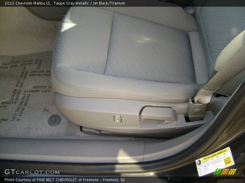 Taupe Gray Metallic / Jet Black/Titanium 2013 Chevrolet Malibu LS